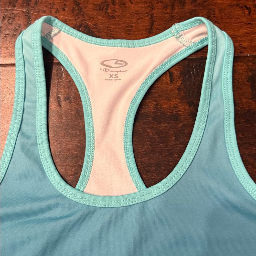 Champion ombré Blue Racerback workout tank - Picture 3 of 3